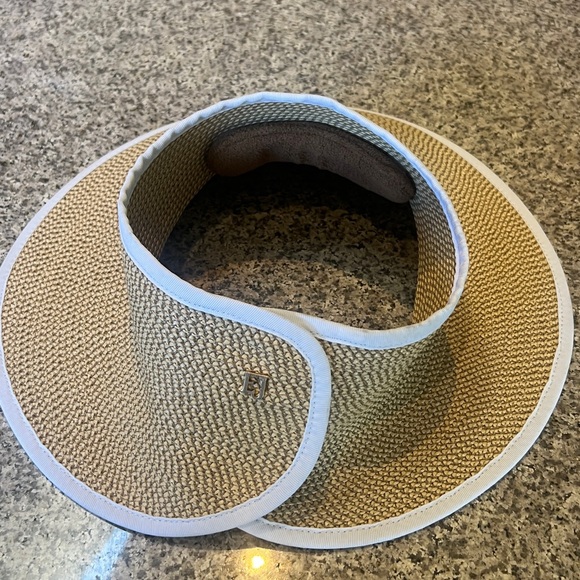 Eric Javits Tan Lil Squishee® Sun Visor - Picture 2 of 8